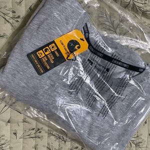 men’s carhartt gray relaxed graphic shirt size XXL